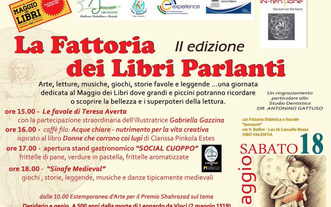 La fattoria dei libri parlanti 2019